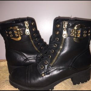 Guess combat boots